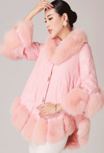 달콤한 도시  lambskin fox fur colorful coat 수입 폭스퍼 명품스타일